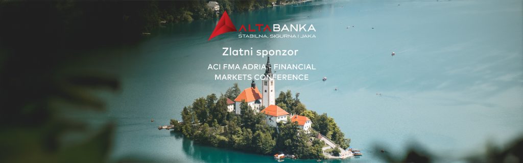 ALTA banka, Gold Sponsor of the First Regional ACI FMA ADRIA Conference