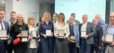 ALTA bank won an award for the fastest growing bank in Serbia