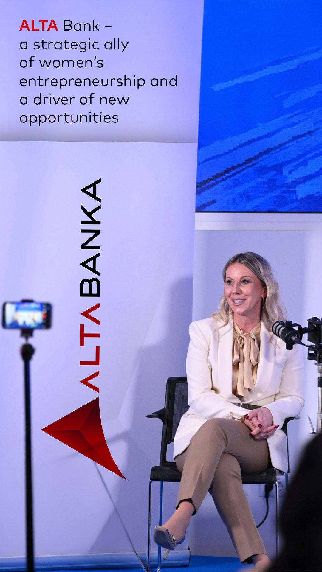 Alta Bank - a strategic ally of women's entrepreneurship and a driver of new opportunitis.